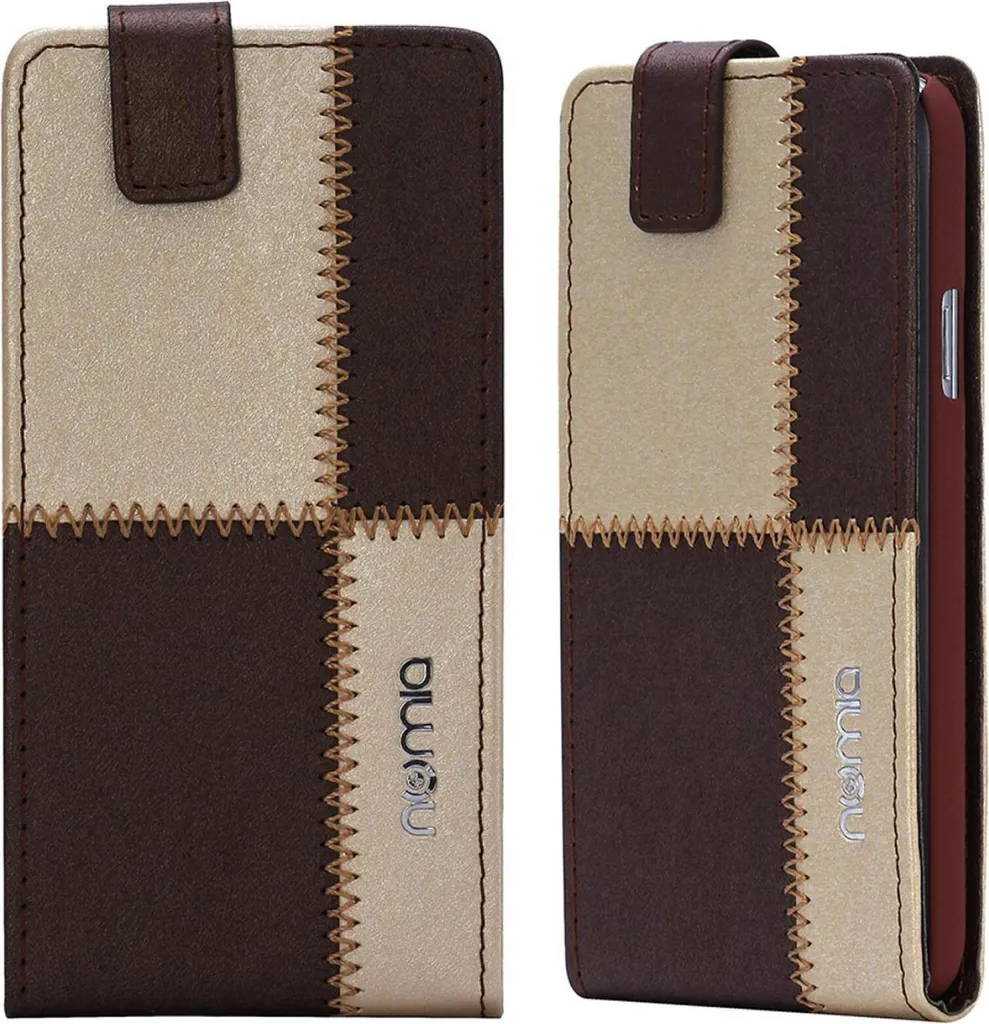 

Чехол для Samsung Galaxy Pocket (S5300) numia Flipstyle коричнево-бежевый