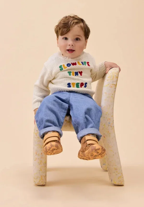 Обувь Talky first shoes Affenzahn, коричневый — фото 2