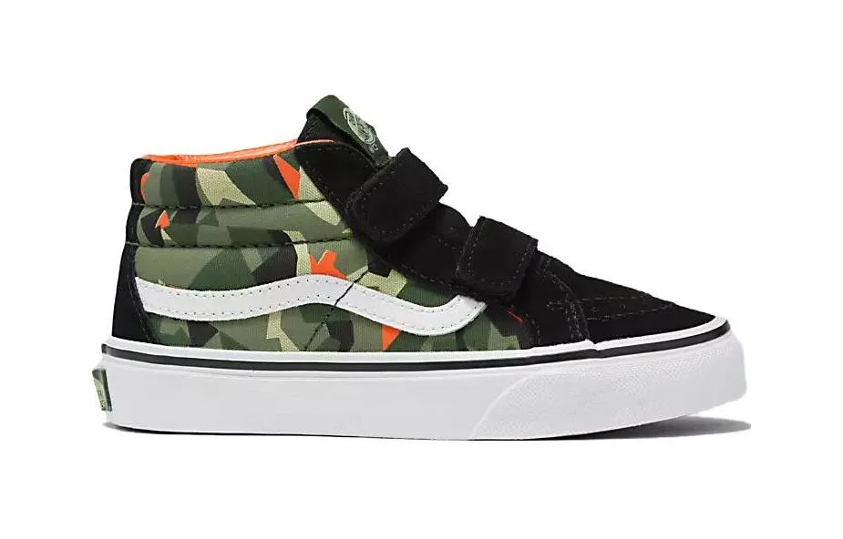 Vans Кроссовки Sk8-Mid Reissue V Kids 'Geo Camo Black' — фото 3