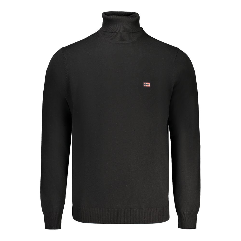 

Черный свитер из полиэстера Geographical Norway