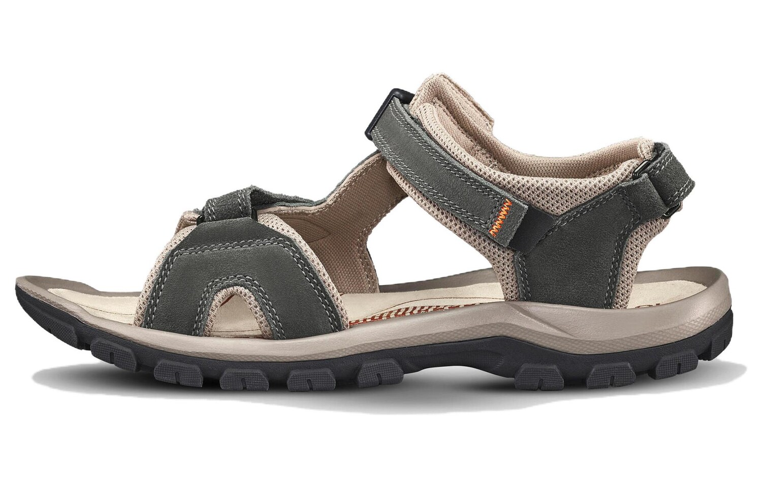 

Пляжные сандалии мужские серые Decathlon