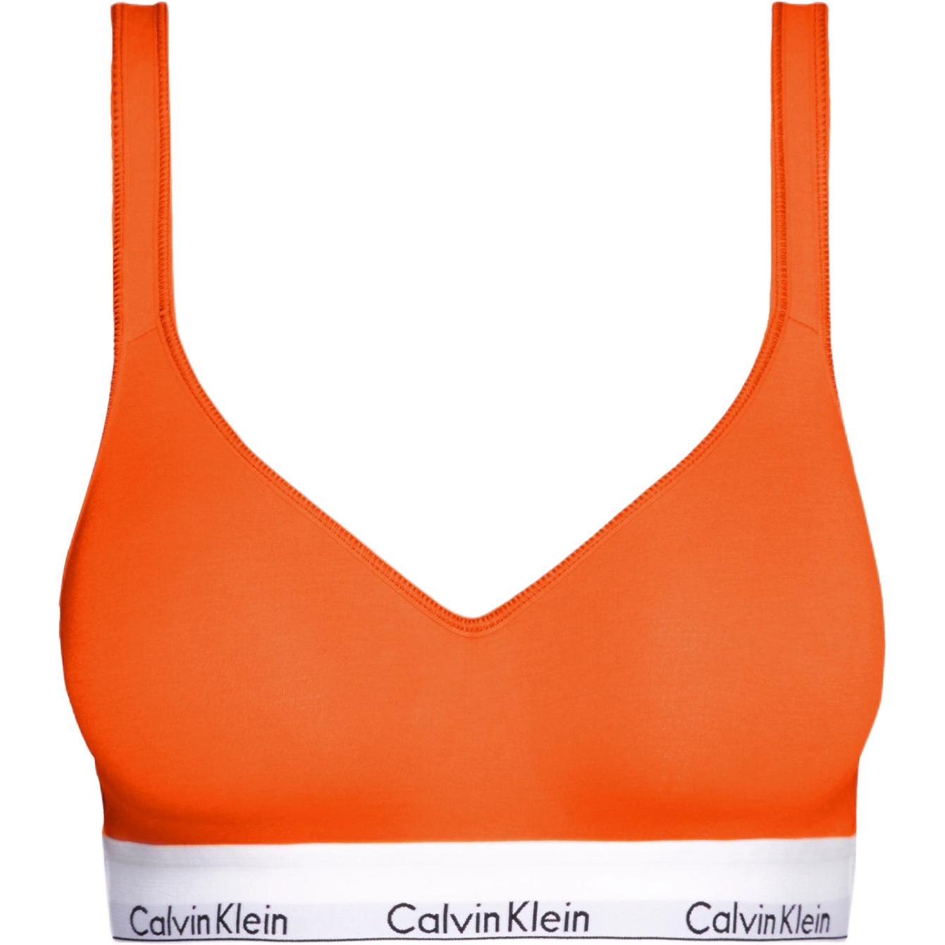 

Бюстгальтер CALVIN KLEIN, европейская версия, женский, морковный, Carrot