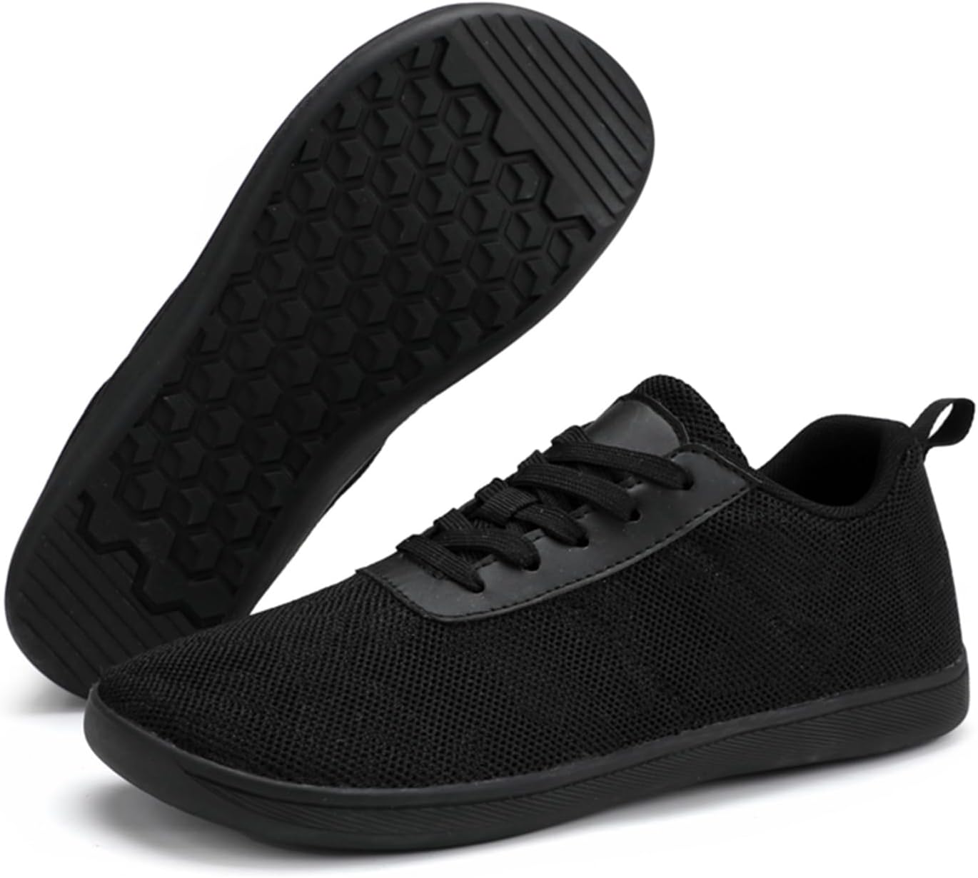 

Мужские широкие кроссовки для мужчин и женщин, для прогулок на улице и трейлового бега, минималистичные, легкие и дышащие Medasain, черный