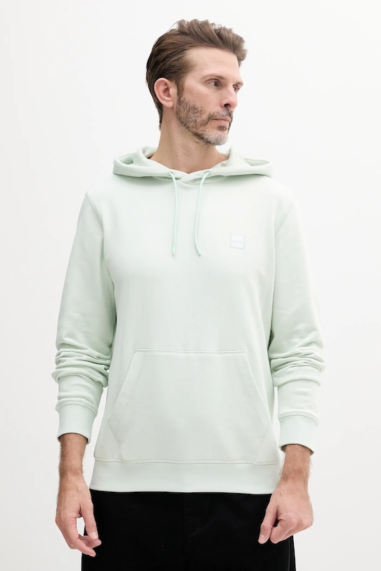 

Хлопковая толстовка wetalk BOSS Orange, зеленый