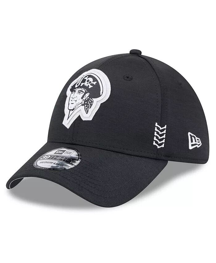 

Мужская черная кепка гибкого кроя Pittsburgh Pirates 2024 Clubhouse 39THIRTY New Era, черный