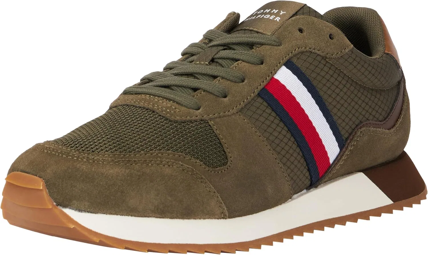 Кроссовки Tommy Hilfiger fm0fm04886 mens, Khaki Army Green