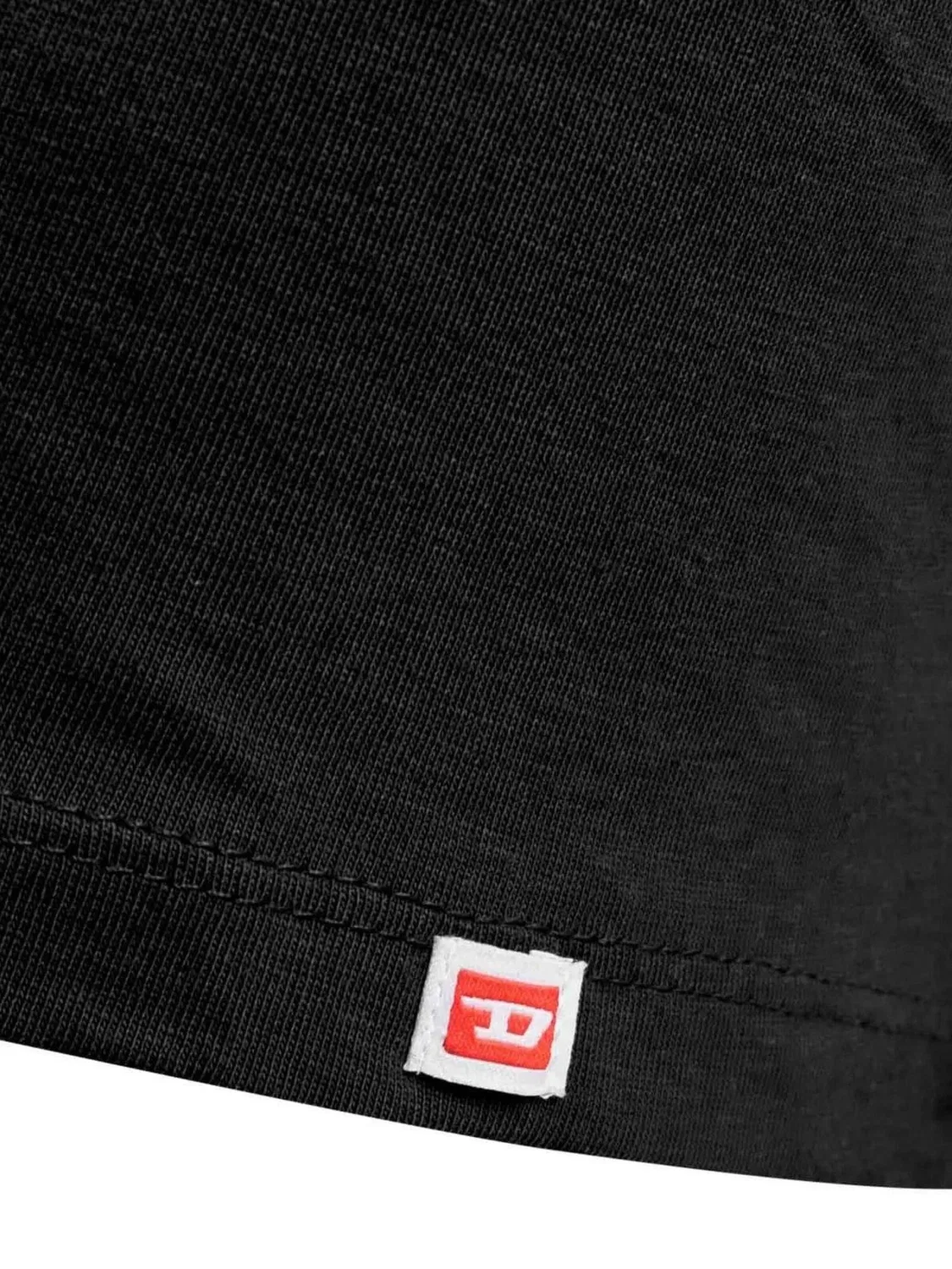 Футболка Diesel UMTEE-MICHAEL черного цвета — фото 3