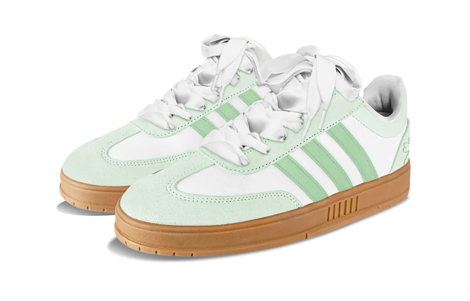 GRADAS Low top Skateboard Shoes Unisex Adidas, светло-зеленый — фото 4
