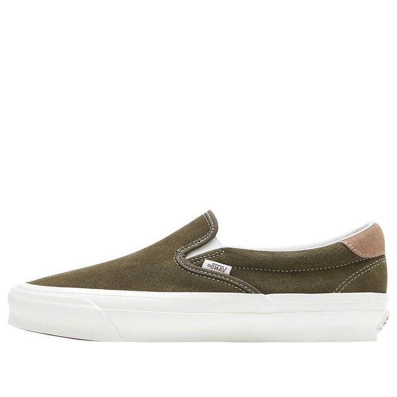 

Кроссовки Vans OG SlipOn 59 LX 'Dark Green', зеленый