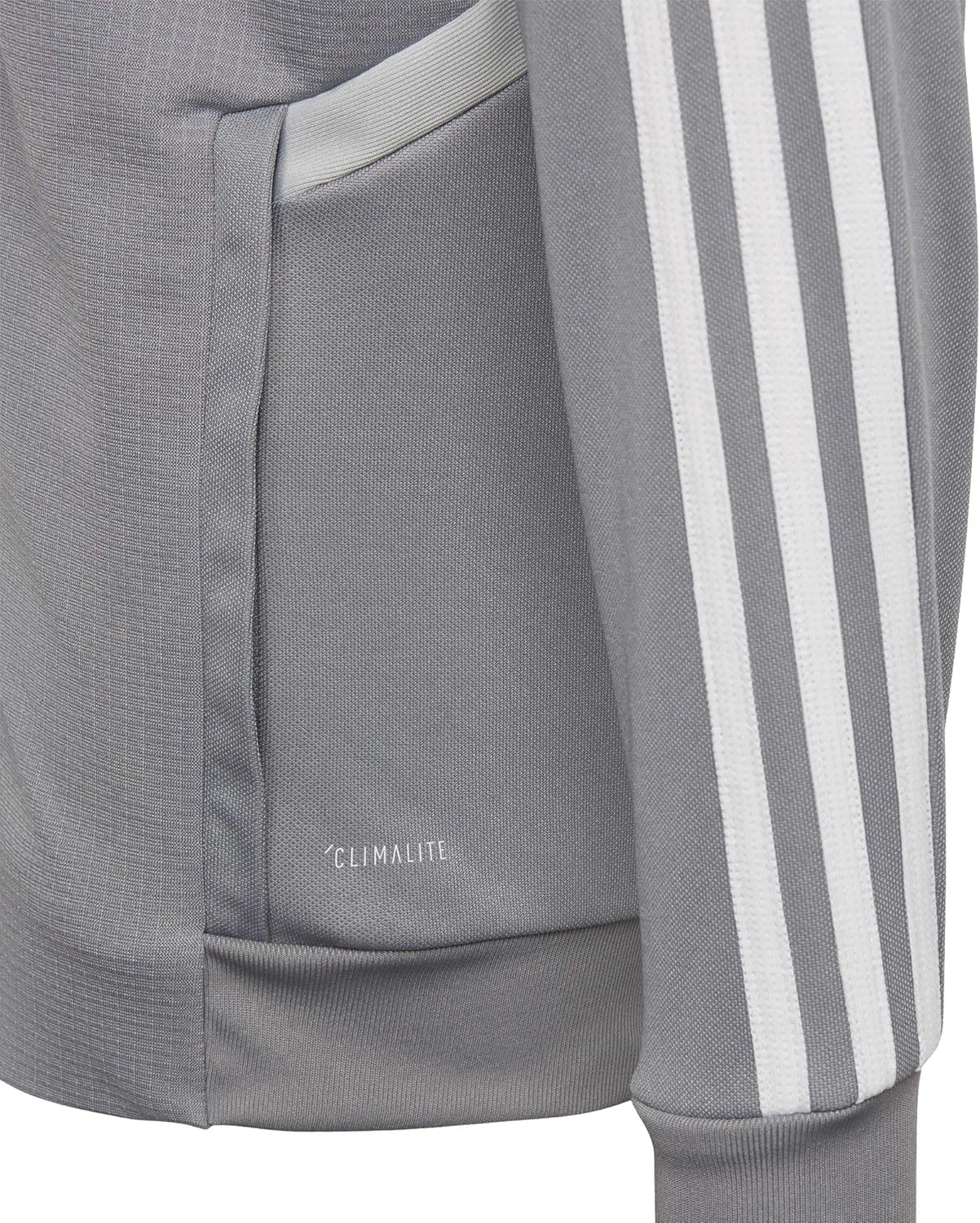 Тренировочная куртка adidas Tiro 19, серая с белым — фото 4