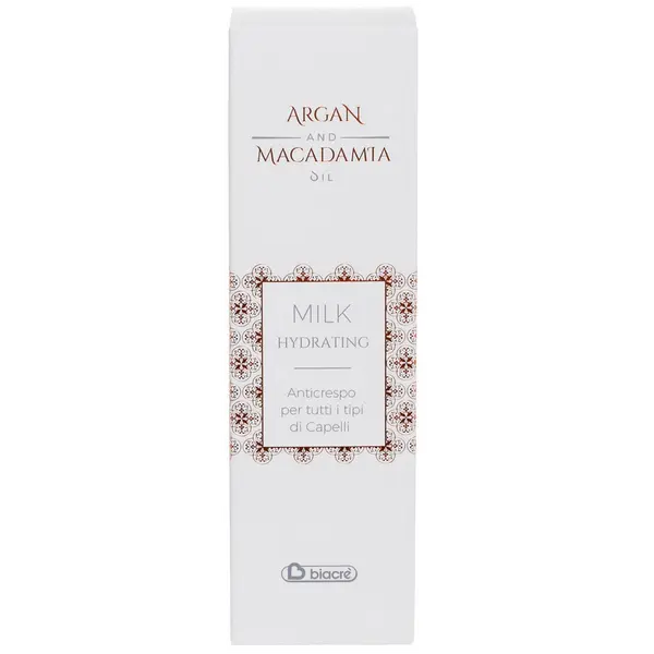 Увлажняющее молочко для волос, уменьшает пушистость, 200 мл Biacré Argan i macadamia — фото 2