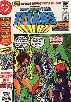 

New Teen Titans (1980 series) #16 (DC Comics)