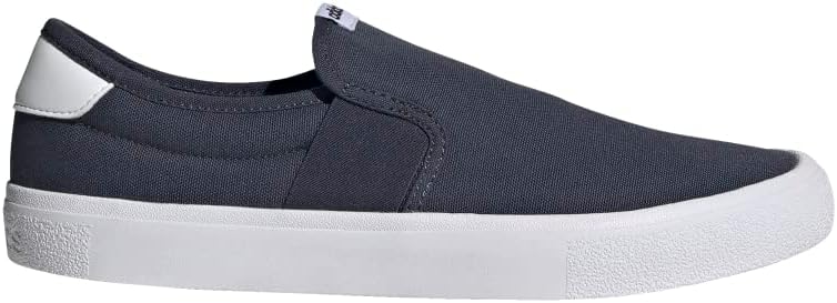 Слипоны Adidas Vulcraid3r Slip on (унисекс для взрослых), белый/черный — фото 2