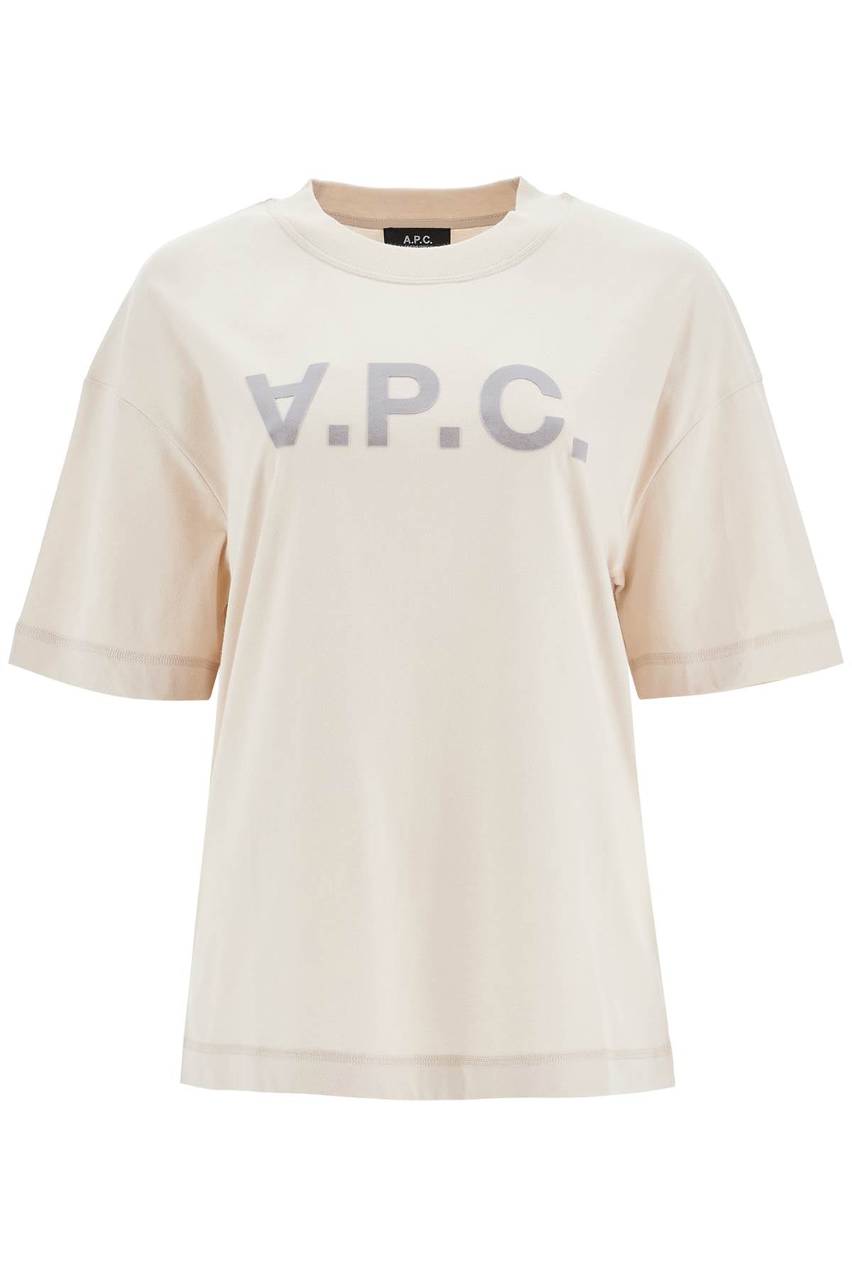 

Футболка женская A.P.C., цвет neutral