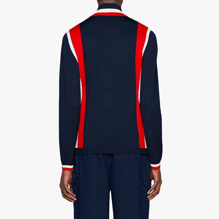 Куртка GUCCI, мужская, шерсть, синий — фото 3