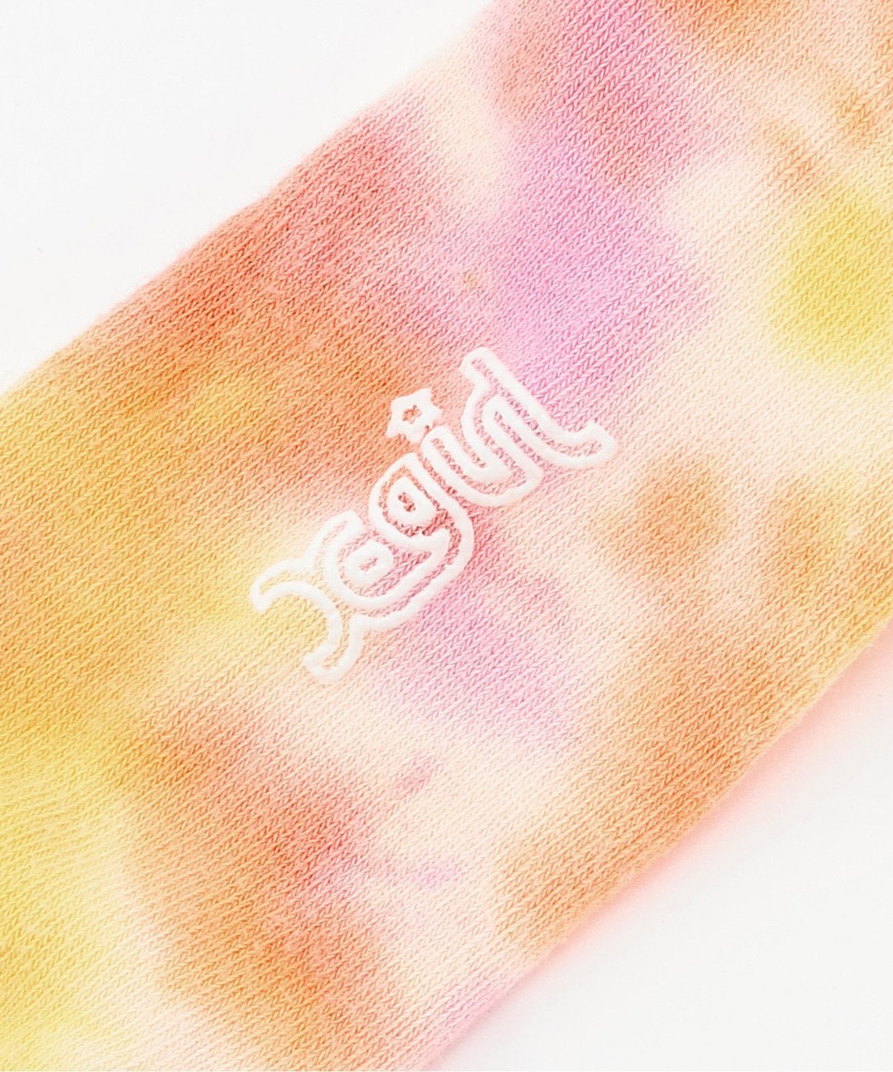 Носки Logo Line Tie-Dye Crew Rib Socks X-girl Stages, Multi — фото 3
