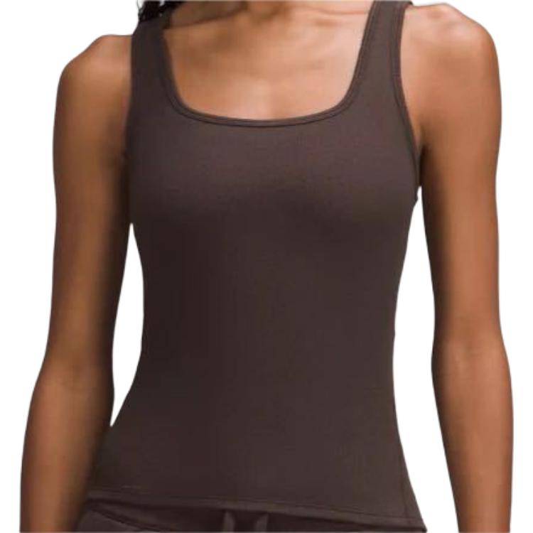 

Женский топ Lululemon, Chestnut/Java