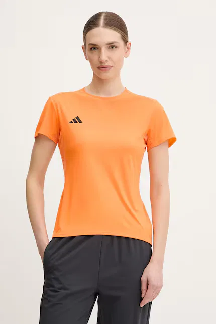 Футболка с коротким рукавом Adizero Adidas Performance, оранжевый