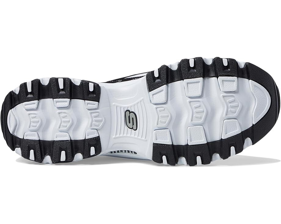 Кроссовки SKECHERS Hands Free Slip-Ins D'Lites New Classic, черный/белый — фото 3