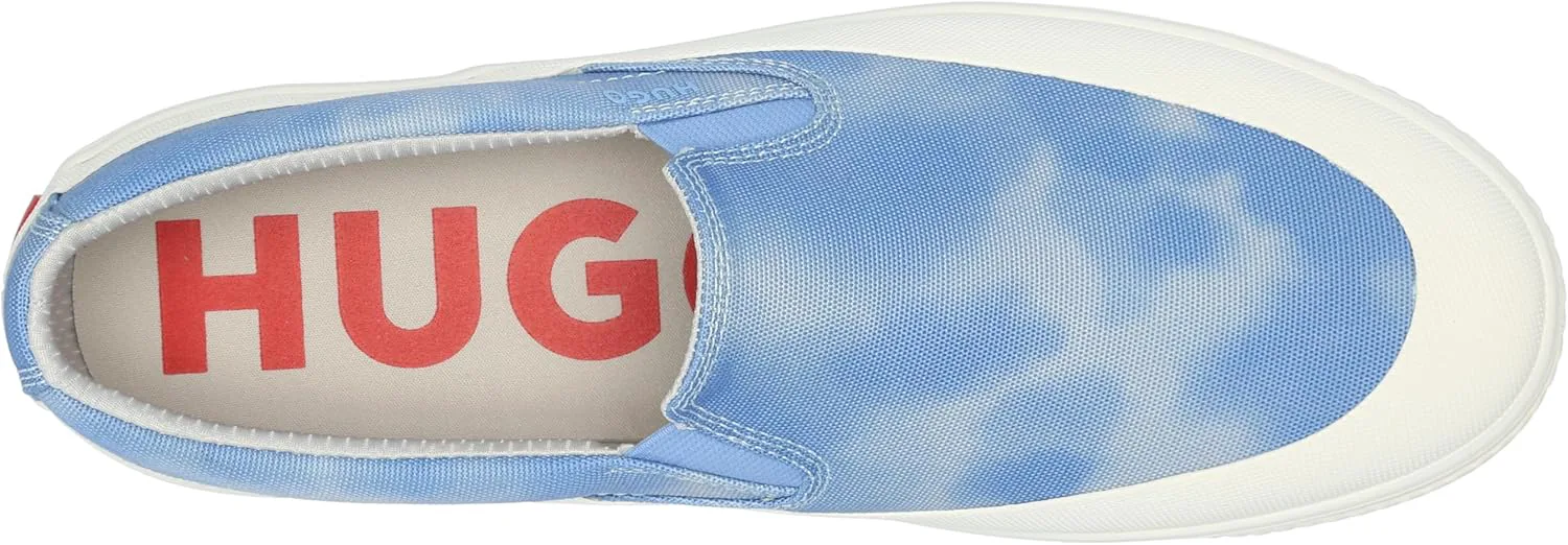 Кроссовки HUGO Men's Tye Dye Slip on Sneakers, синий — фото 2