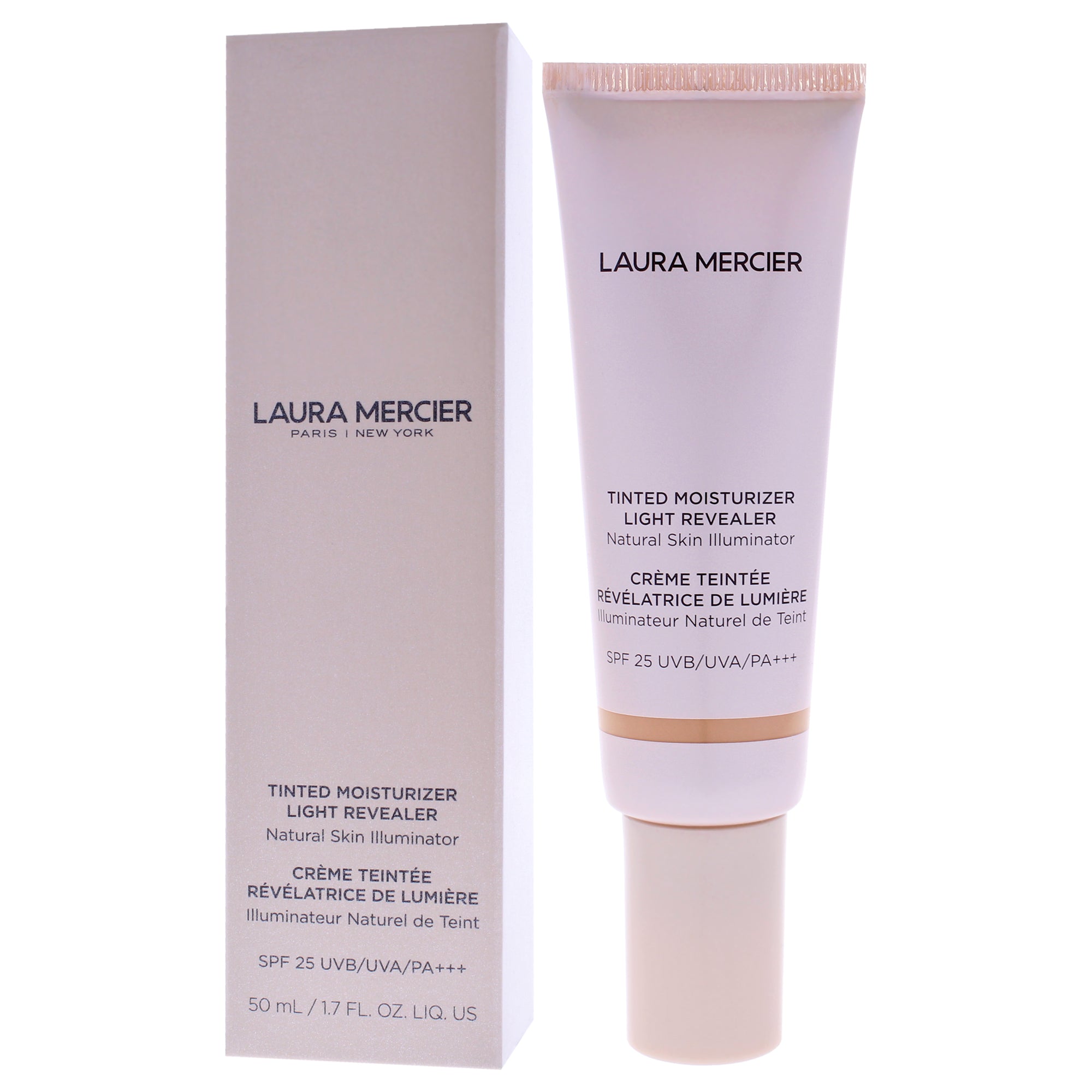 Тонированный увлажняющий крем Light Revealer Illuminator SPF 25 - 3N1 Sand от Laura Mercier для женщин - 1,7 унции солнцезащитного крема Laura Mercier, 1.7 Oz — фото 4