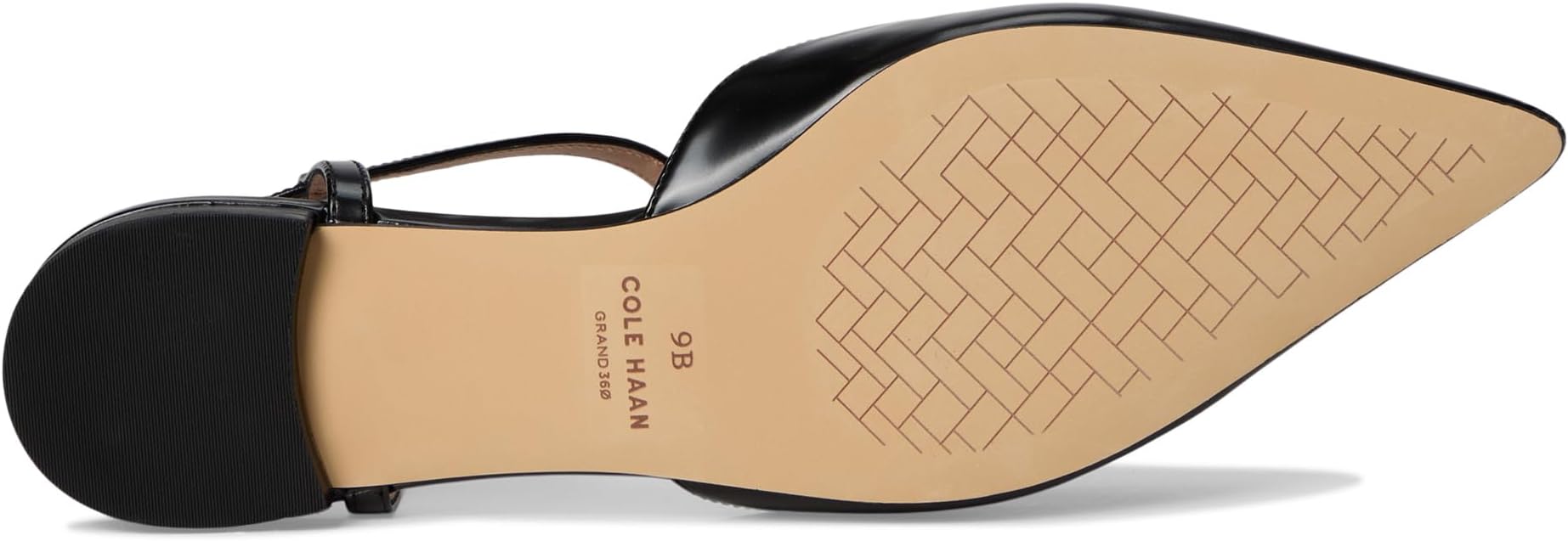 Балетки Cole Haan Marlah T-Strap Ballet Flats, Black Box Leather — фото 3