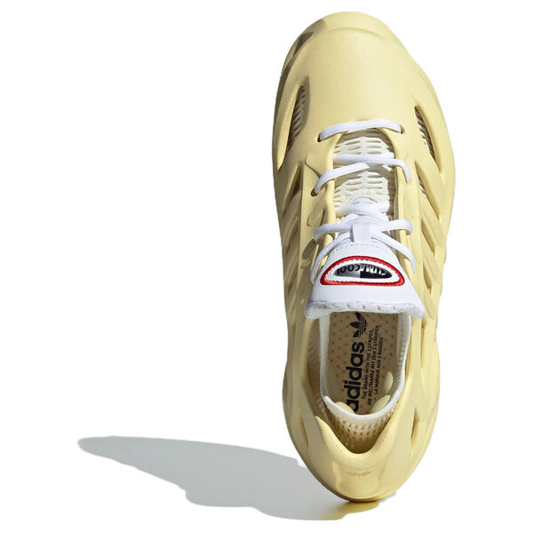 Кроссовки оригиналы adifom climacool Adidas, желтый — фото 3