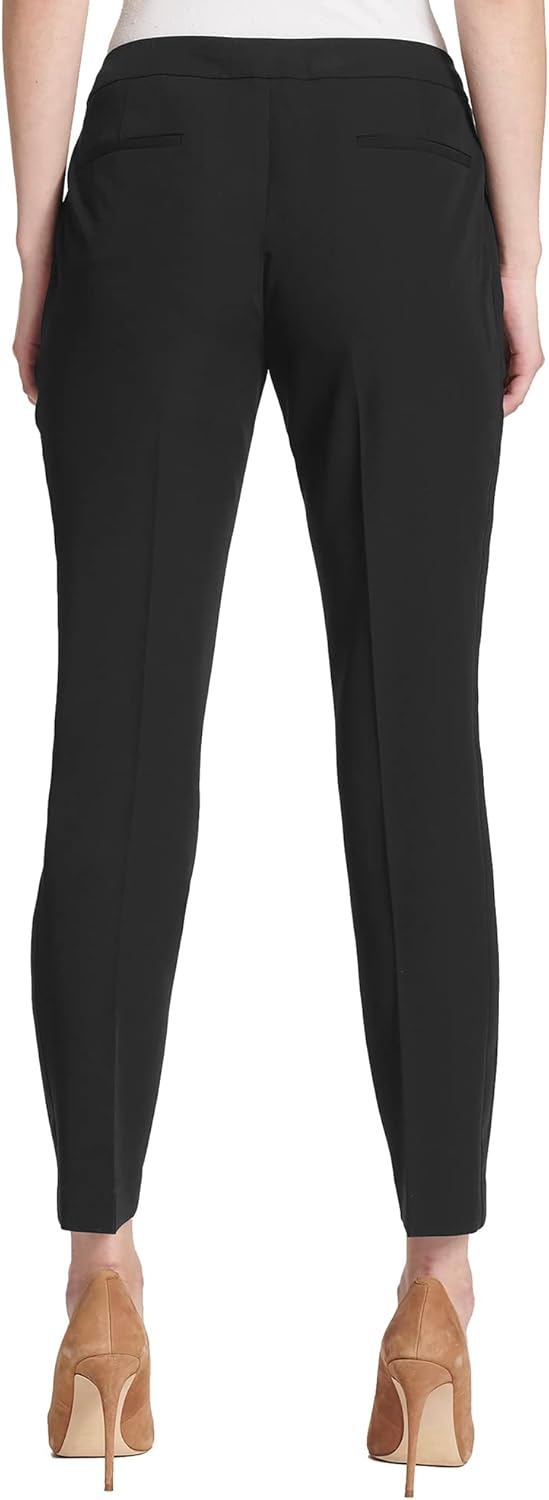 Женские брюки Tommy Hilfiger Sloane с эластичной талией и щиколоткой, Deep Black — фото 2