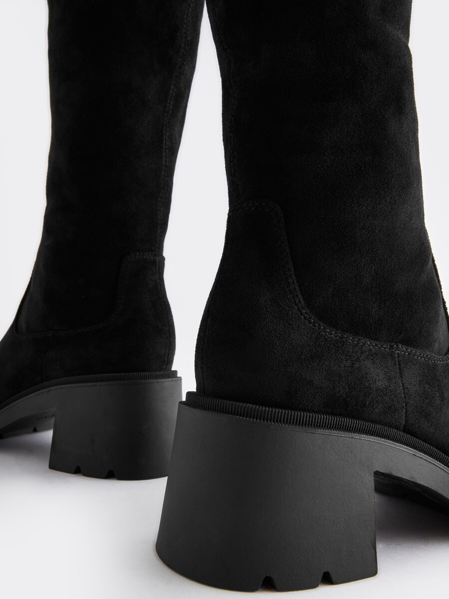 Сапоги выше колена Next Over the Knee Boots, черный — фото 4