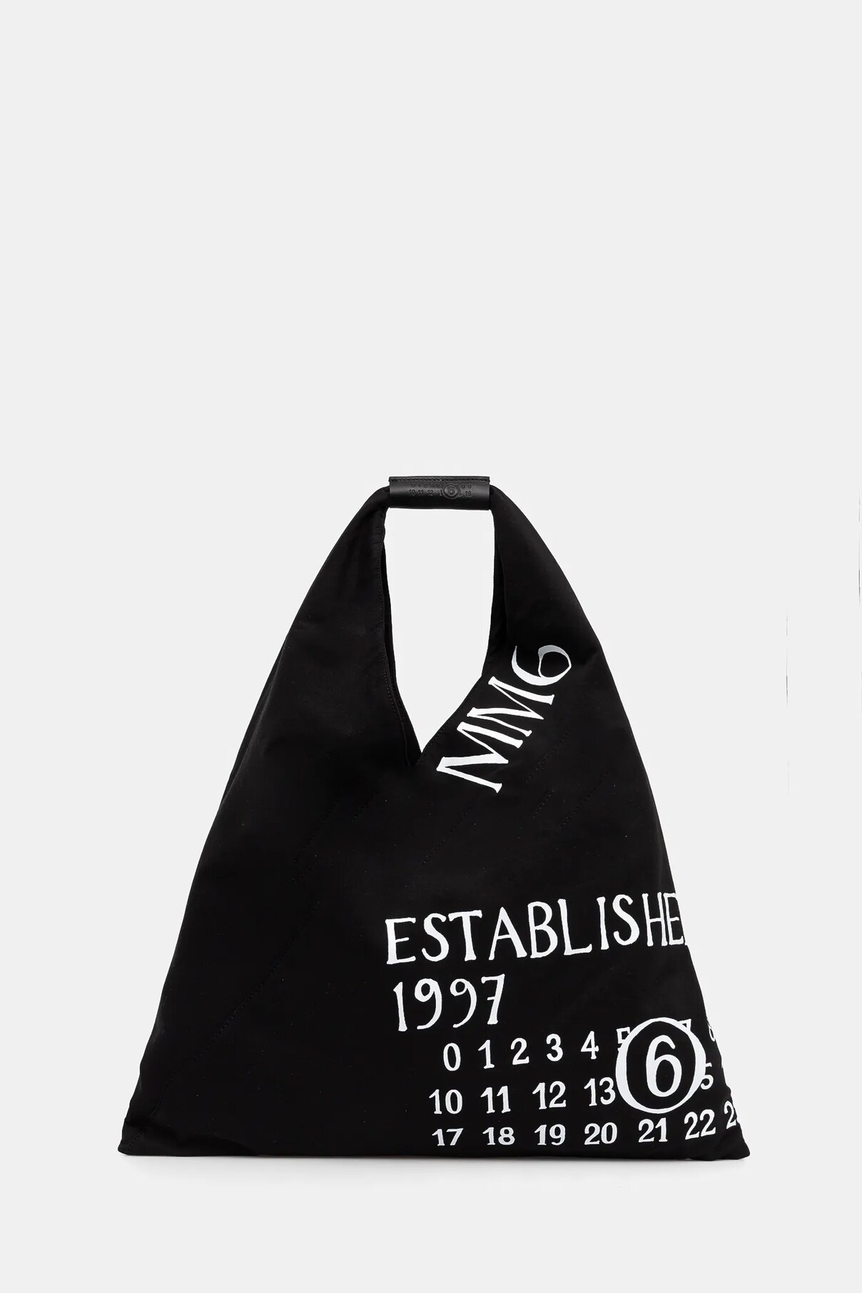 

Сумка из хлопка Mm6 Maison Margiela, черный