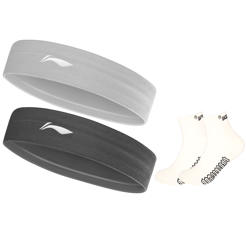 

Тренировочные повязки для бега и фитнеса унисекс, отводящие влагу LINING, белый