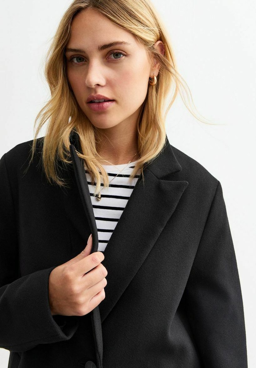 

Классическое пальто TAILORED SINGLE BUTTON New Look, черный