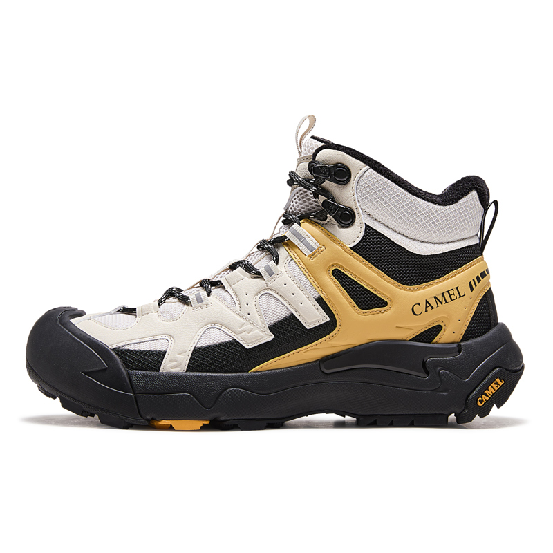 

Cloud Mountain 2 Slip Resistant, Abrasion Resistant, Thermal высокие горные ботинки для мужчин CAMEL, серебро birch желтый