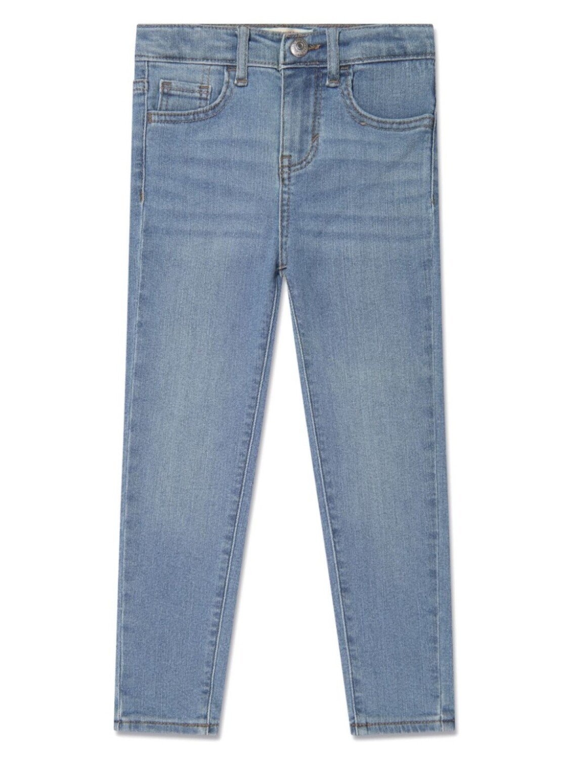 

Levi's Kids джинсы скинни с нашивкой-логотипом, синий