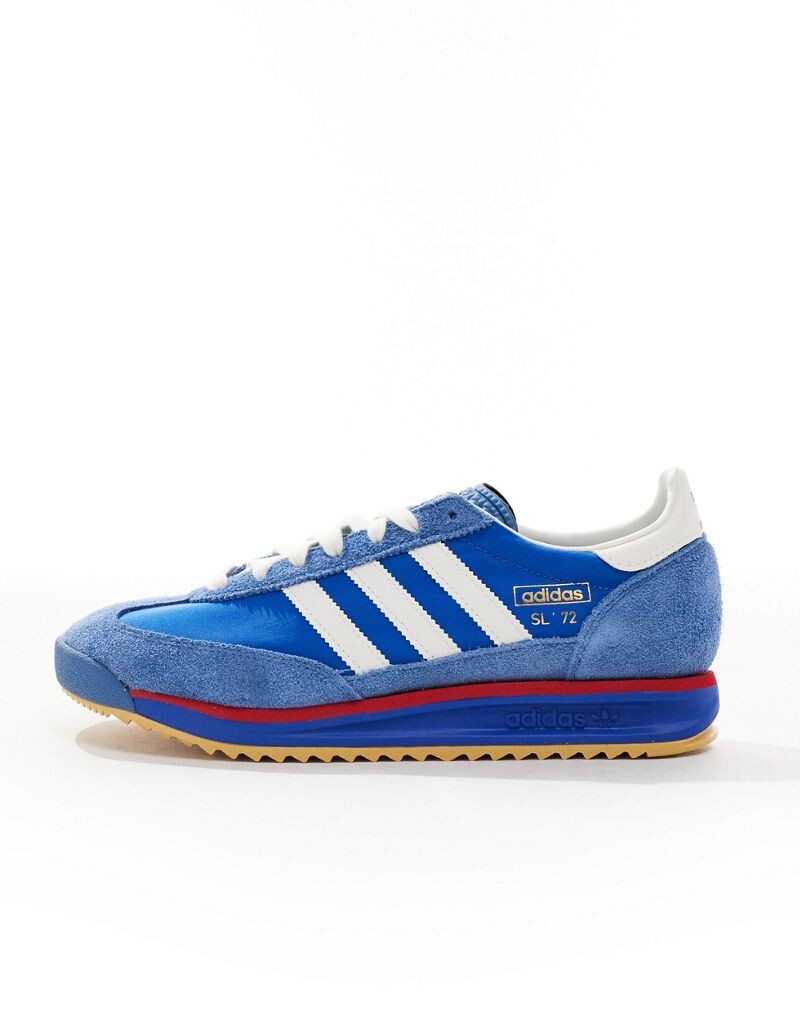 Adidas Originals - SL 72 RS - сине-белые кроссовки — фото 2