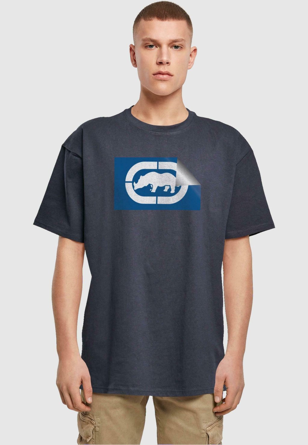

Футболка с принтом STICKER ecko unltd., синий