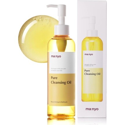

Корейское очищающее средство для лица Pure Cleansing Oil с аргановым маслом, 6,7 жидких унций, Ma:Nyo