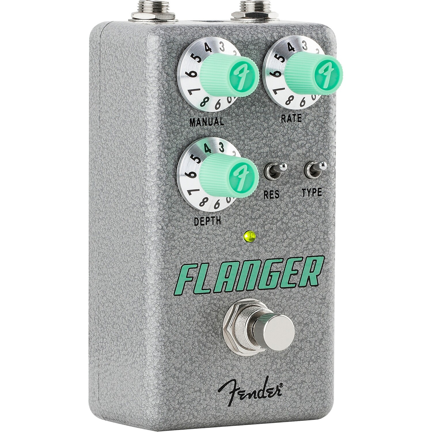 

Педаль эффектов Fender Hammertone Flanger серо-мятного цвета