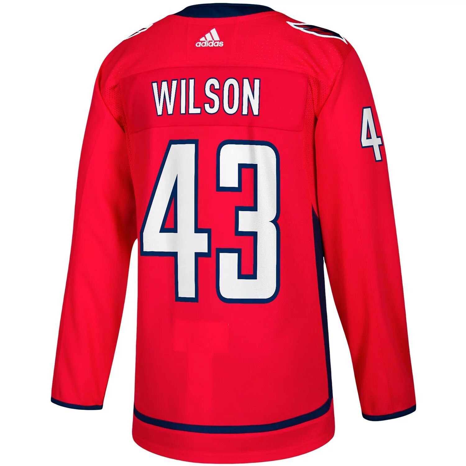 

Мужская красная футболка Tom Wilson Capitals Home Authentic Player adidas, Красный, Мужская красная футболка Tom Wilson Capitals Home Authentic Player adidas