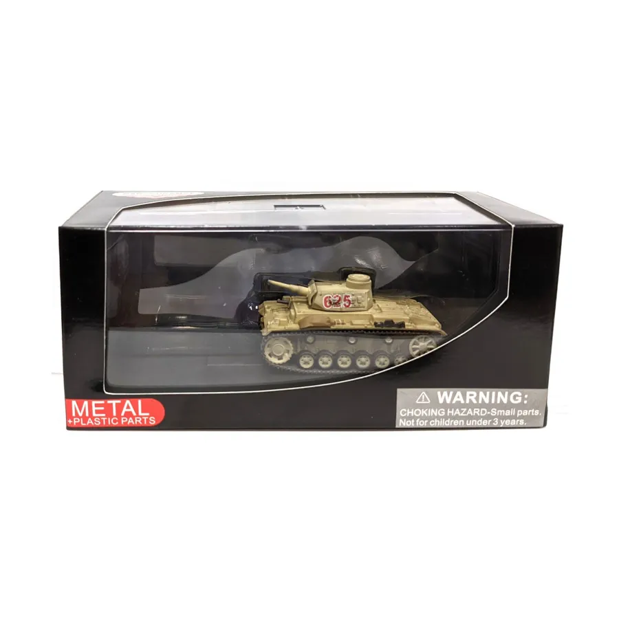 

Panzerkampfwagen III Ausf.G — Африканский корпус, 1941 г. (окрашенный), Diecast Models (Panzerkampf)
