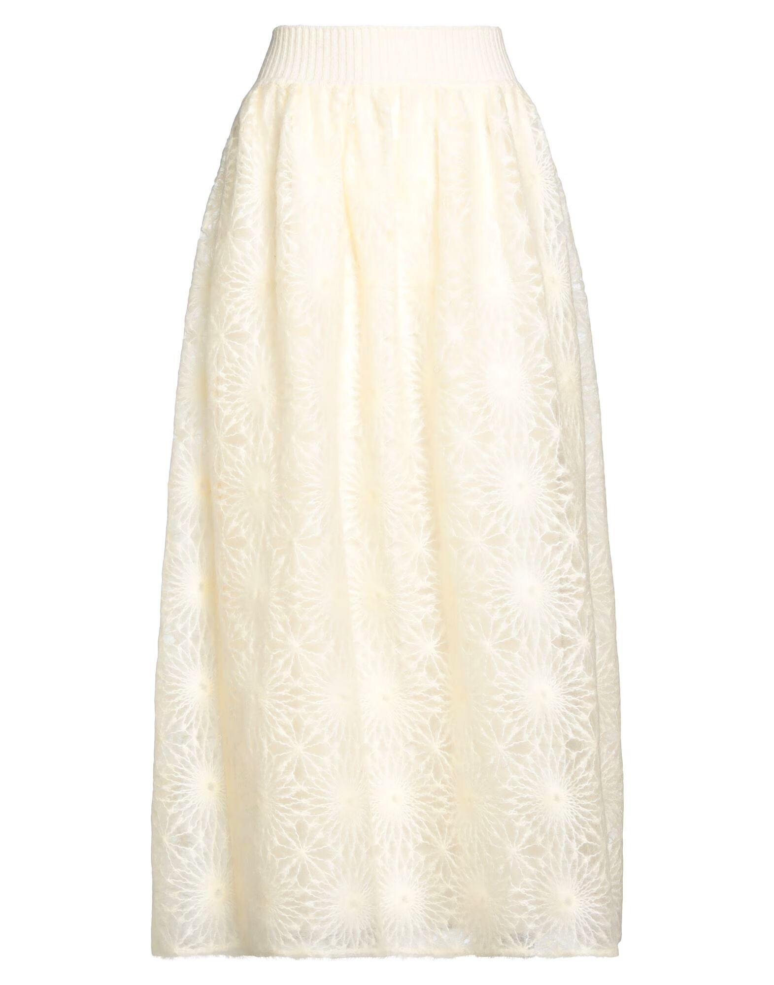 

Юбка макси Alberta Ferretti, айвори