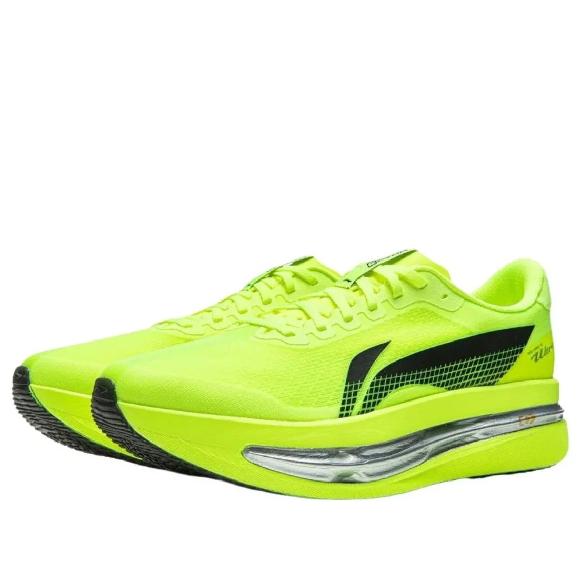 Кроссовки Li-Ning Red Hare 9 Ultra 'Green Black' — фото 3