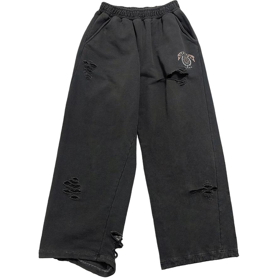 

GRAILZ Вязаные спортивные штаны унисекс черный