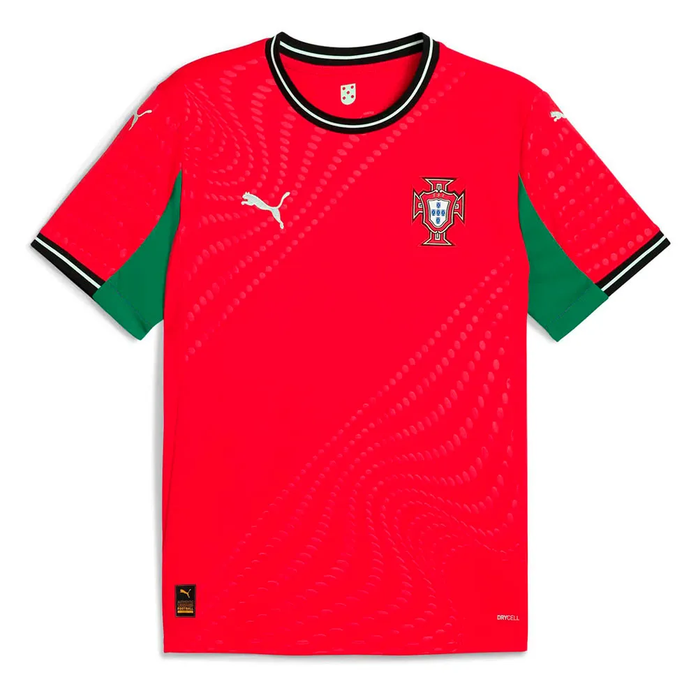 

Футболка с коротким рукавом Puma Portugal 24/25 Replica women´s national team home, красный