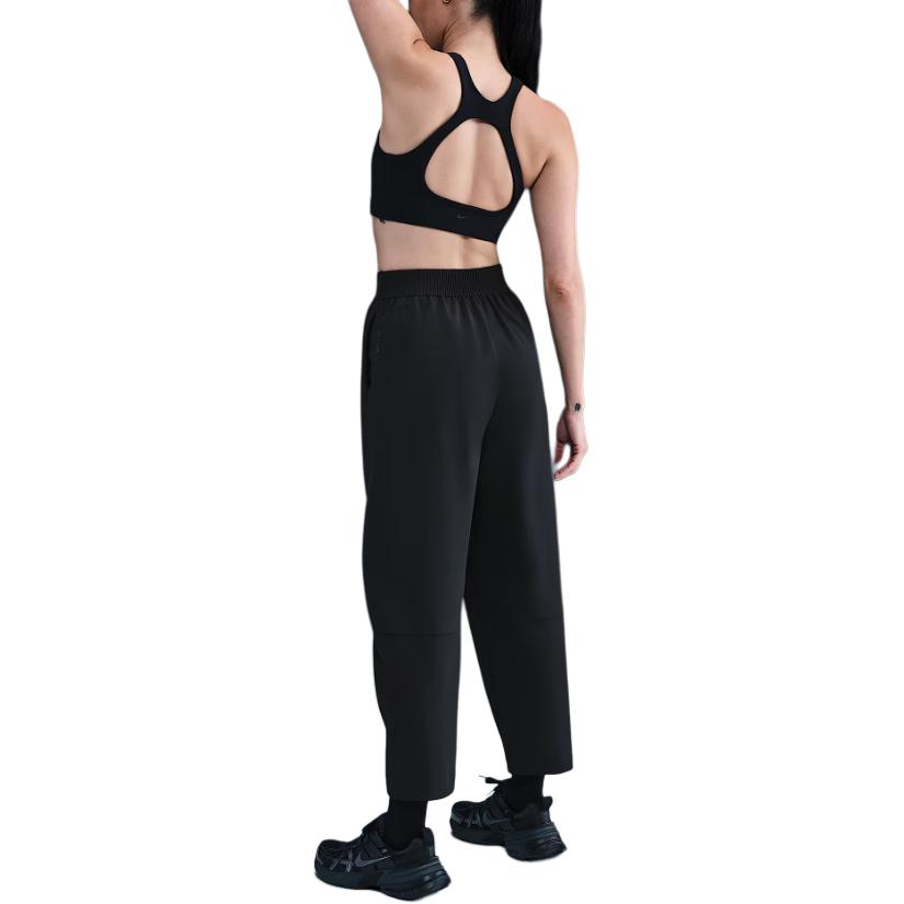 Женские повседневные брюки dri fit ss25 Nike, черный/серый — фото 4