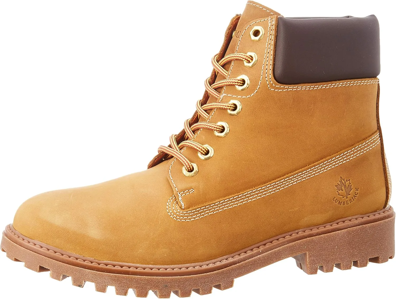 Мужские классические ботинки River Classic Lumberjack, желтый/темно-коричневый
