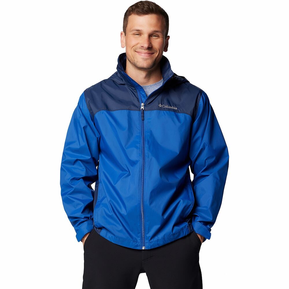

Мужская дождевик с капюшоном Columbia Glennaker Lake II, цвет Mountain Blue