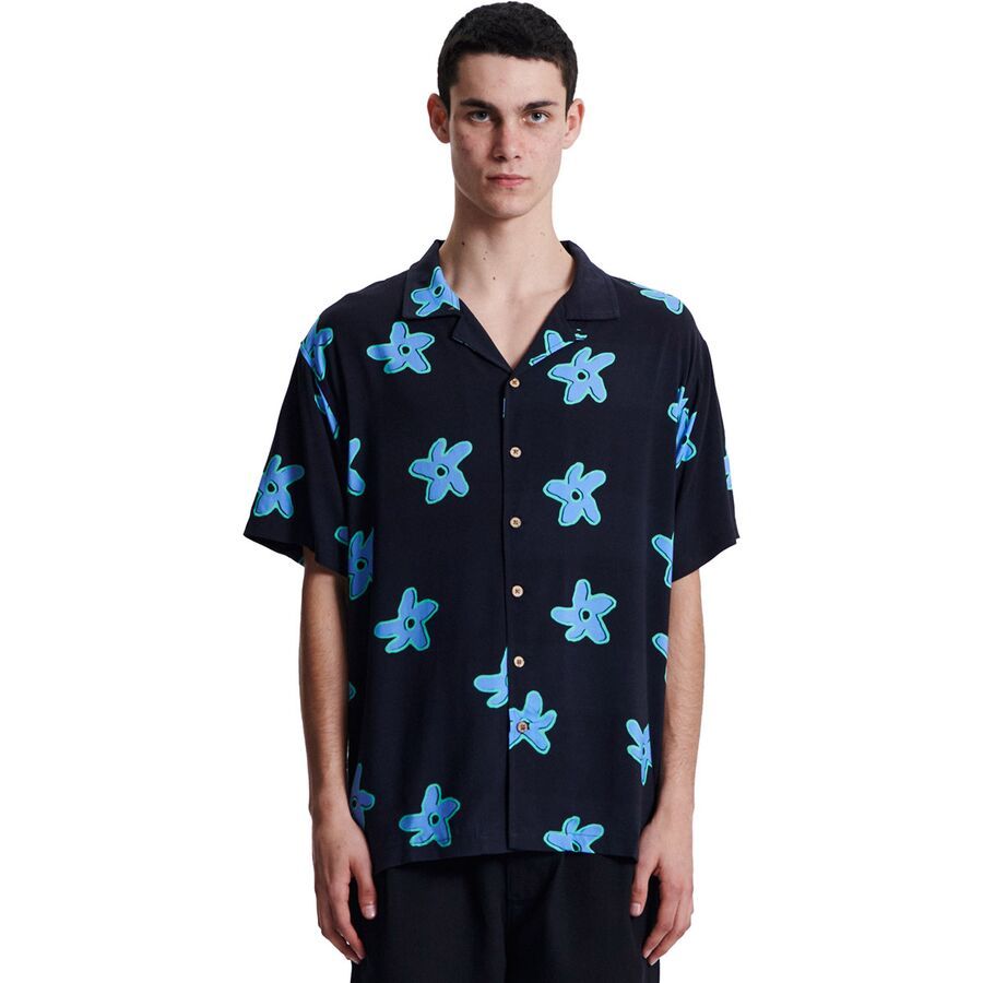 

Рубашка с коротким рукавом Seeker Resort Shirt - мужская The Critical Slide Society The Critical Slide Society, Black