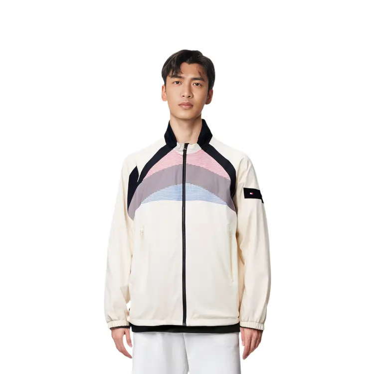 Куртка мужская Off-white Stitching 0K4 Tommy Hilfiger, цвет Off-white stitching 0K4 — фото 3
