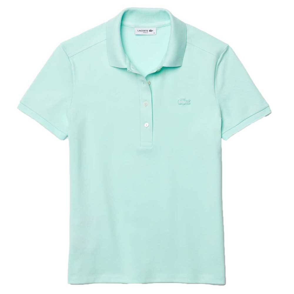 

Поло с коротким рукавом Lacoste Slim Fit Stretch Piqué, серый